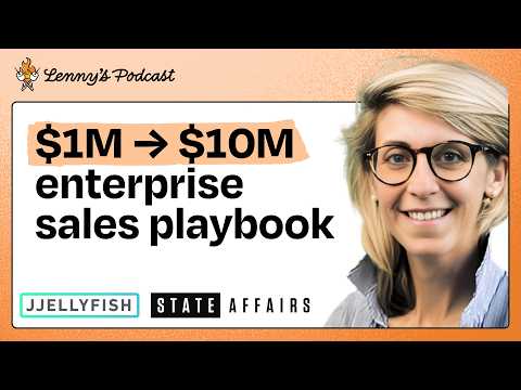 “Sell the alpha, not the feature”: The enterprise sales playbook for $1M to $10M ARR | Jen Abel