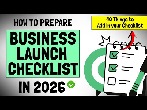 How to Prepare a Business Launch Checklist in 2026