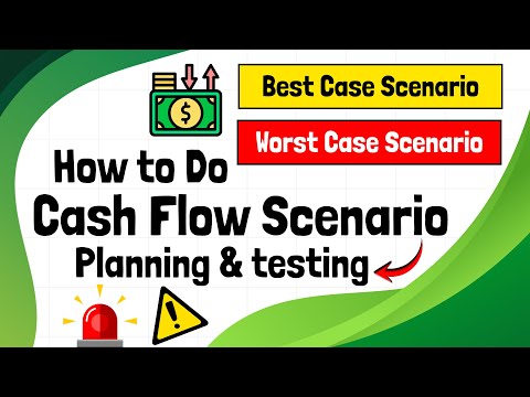 How to Do Cash Flow Scenario Planning and Stress Testing Step by Step