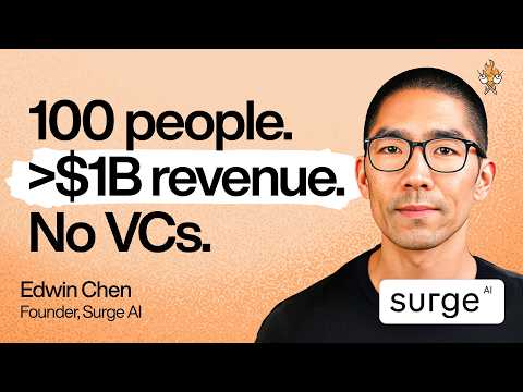 The 100-person lab that became Anthropic and Google’s secret weapon | Edwin Chen (Surge AI)