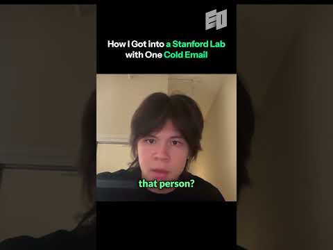 How a 16-Year-Old Worked at a Stanford Lab