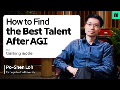 The One Human Edge That Only Grows Sharper After AI | Carnegie Mellon University, Po-Shen Loh