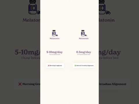 You’re using melatonin completely wrong