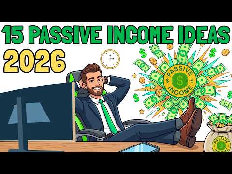 15 PASSIVE INCOME IDEAS That Make Money While You Sleep in 2026