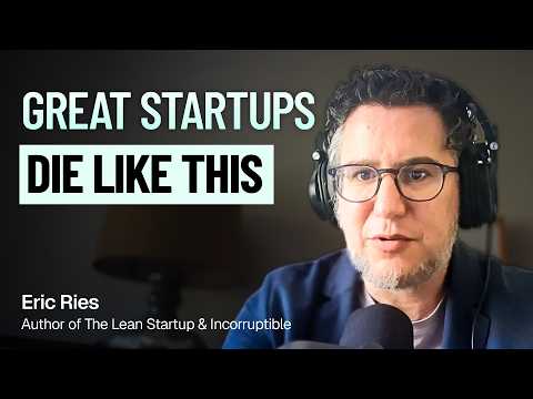 The anatomy of a startup death | Eric Ries (Author of The Lean Startup)