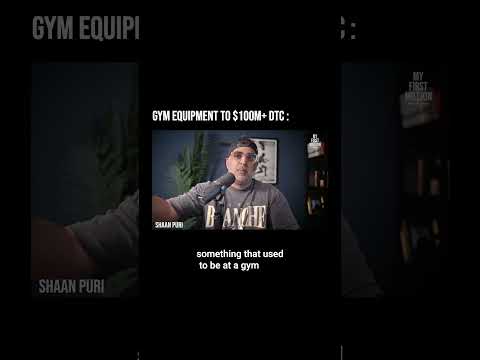 Gym equipment to $100M+ DTC