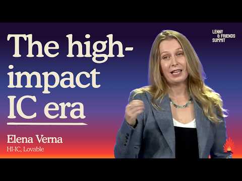 The rise of HI-ICs | Elena Verna (Lovable)